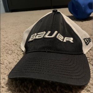 Bauer hat. Cleaned and sanatized